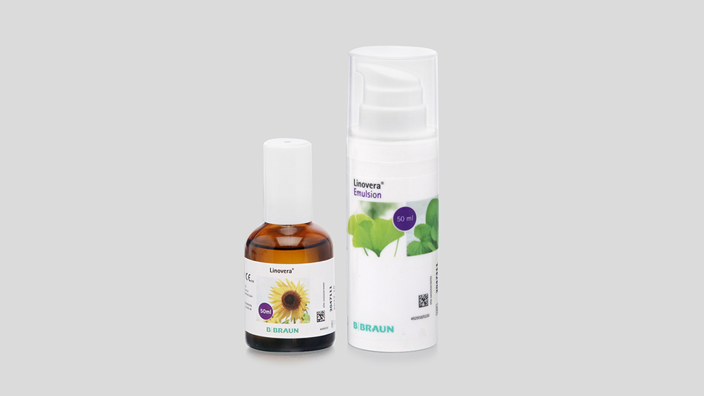 Aceite de linovera y emulsión de linovera